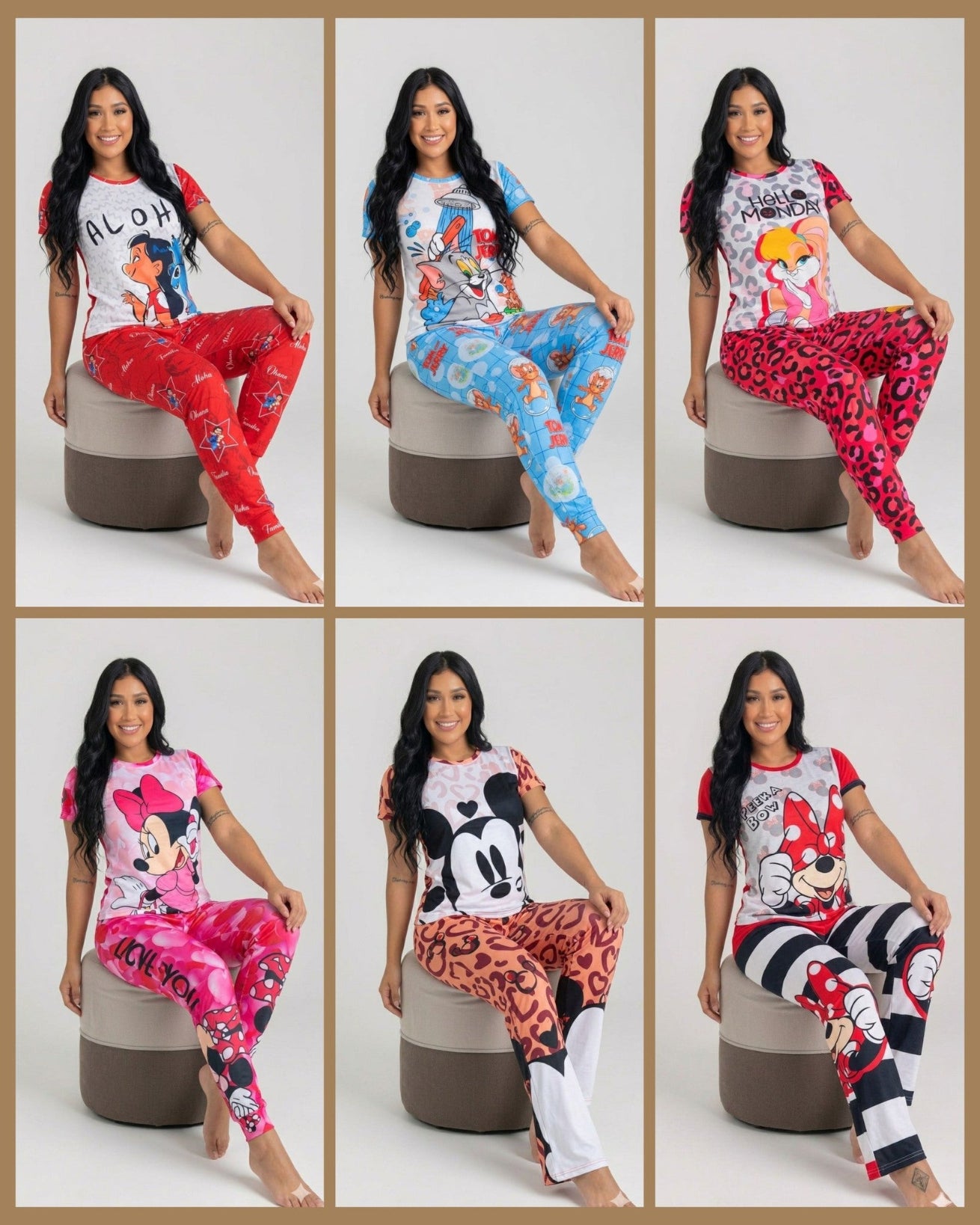 Signature Character Lounge Sets (One Size Fits S-L)